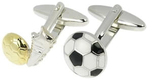 Bespoke-Football-Shaped-Cufflinks